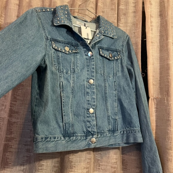 Samantha Sipos “You Are My Sun” Denim Jacket, NEW - Picture 4 of 16